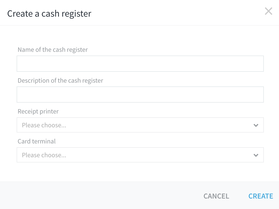Create and set up a cash register Magicline GmbH