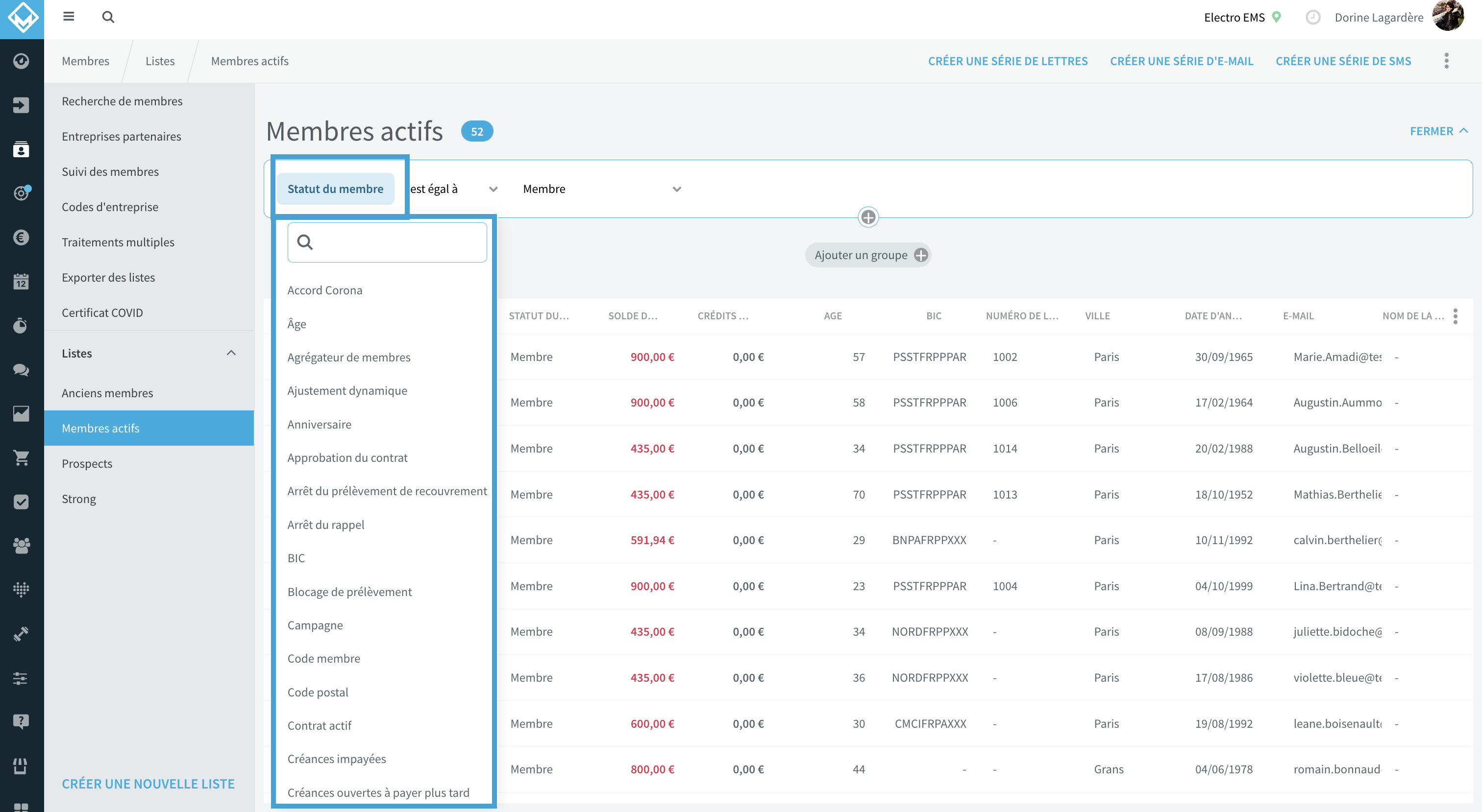 Tout Savoir Sur Les Listes De Membres – Magicline GmbH