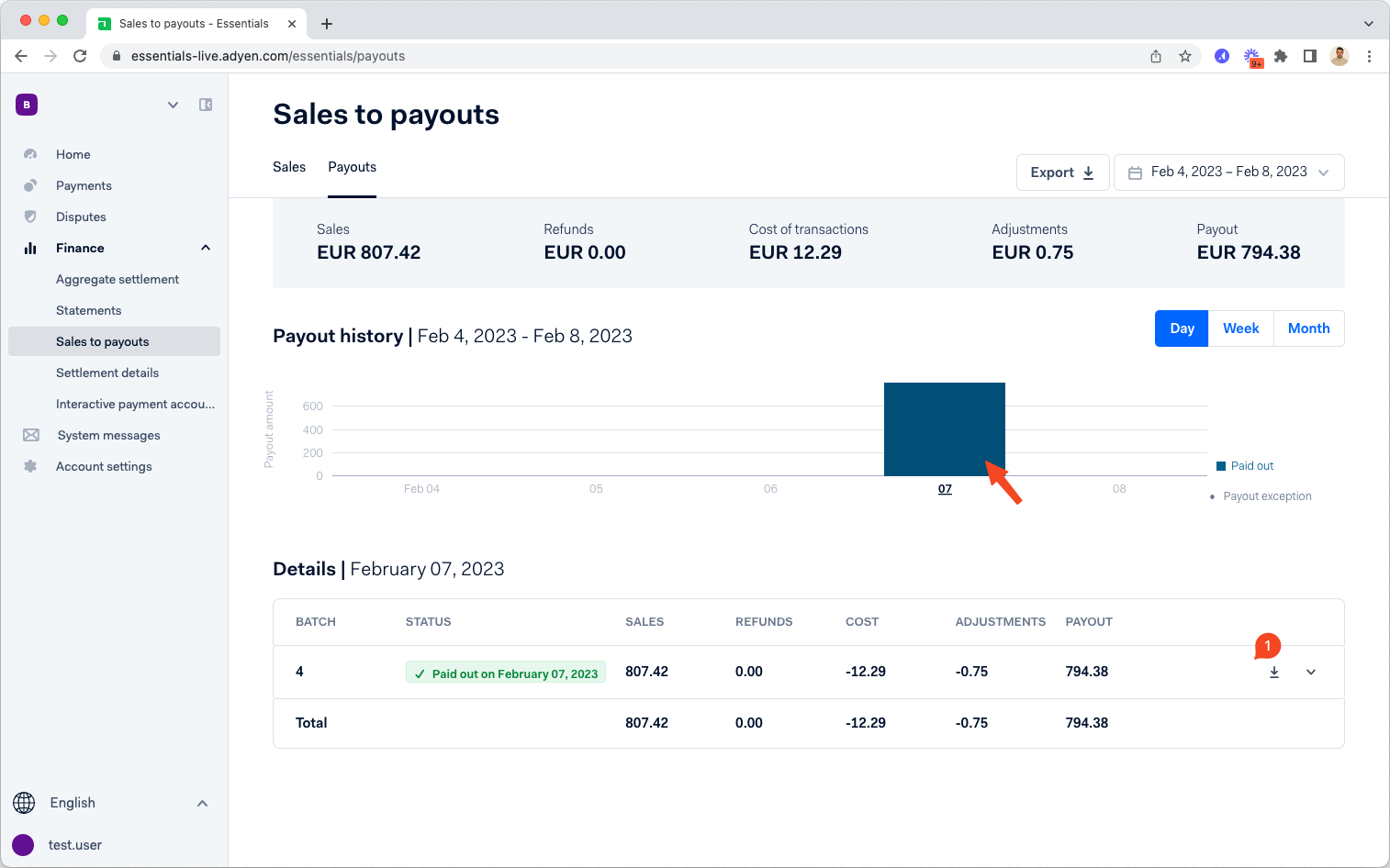 Adyen Essentials Portal Magicline GmbH
