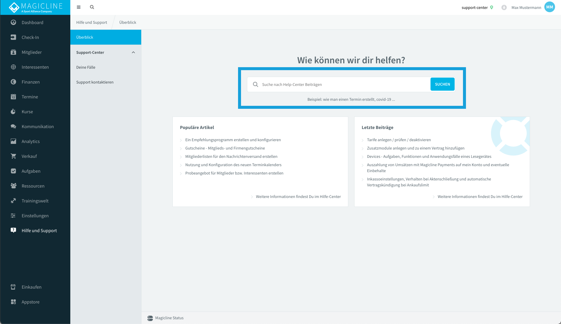 Help Center integration Bild1.png