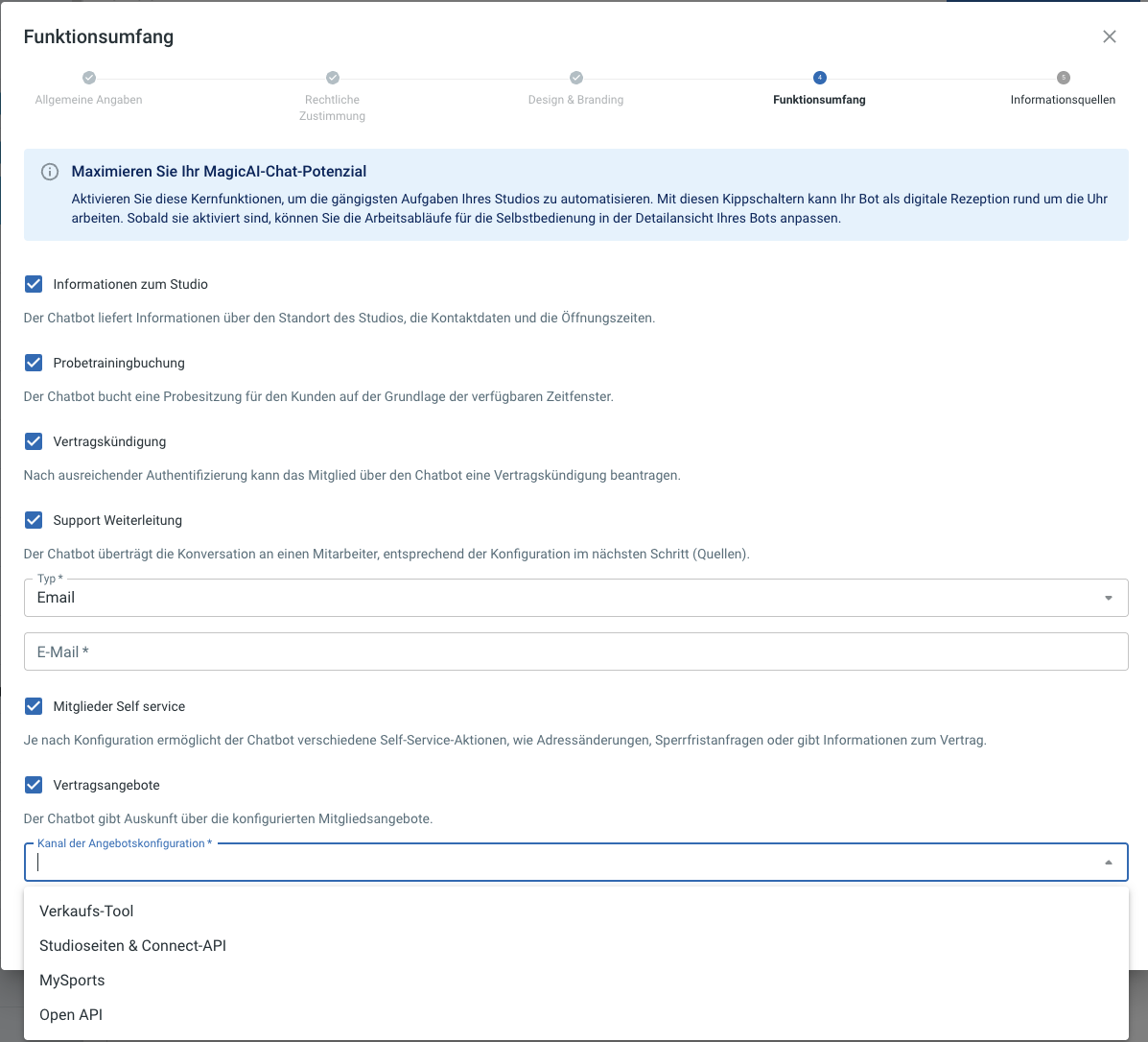 Auswahl des Rate Bundle Group Type, aus dem die Mitgliedschaftsangebote kommen.