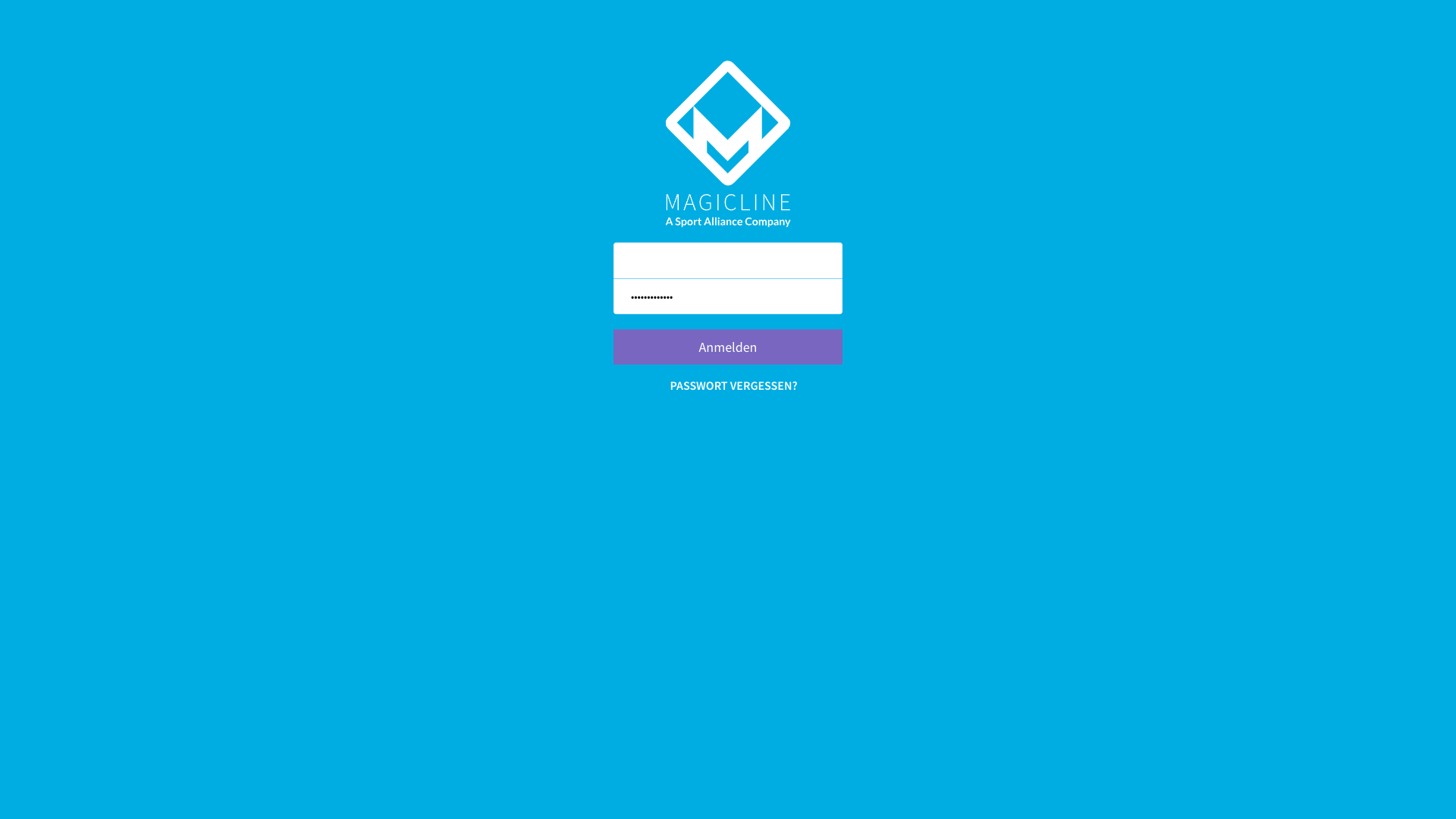 Login screen with Forgot password link